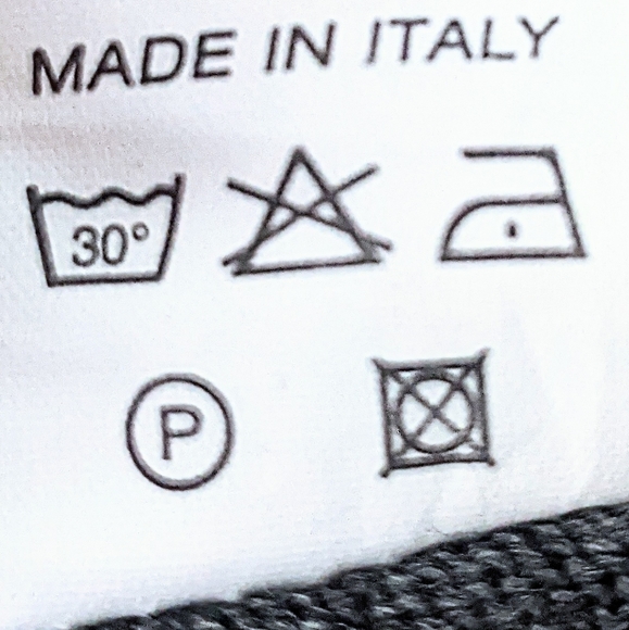 Vtg Wool Knit Sweater Dress. Md in Italy, XS. - Picture 7 of 16